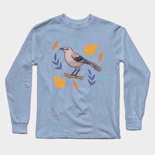 Northern Mockingbird Long Sleeve T-Shirt